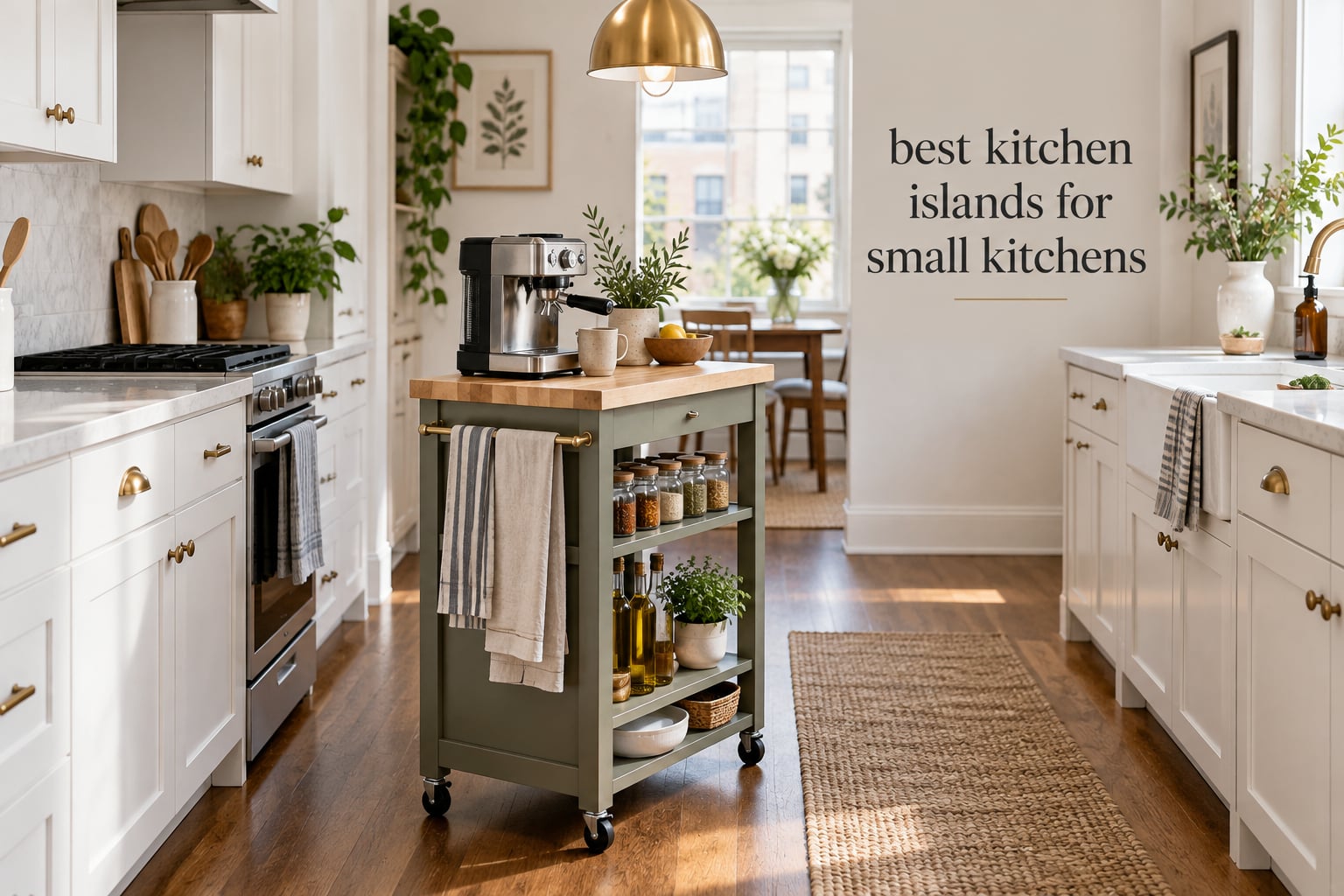best kitchen islands for small kitchens