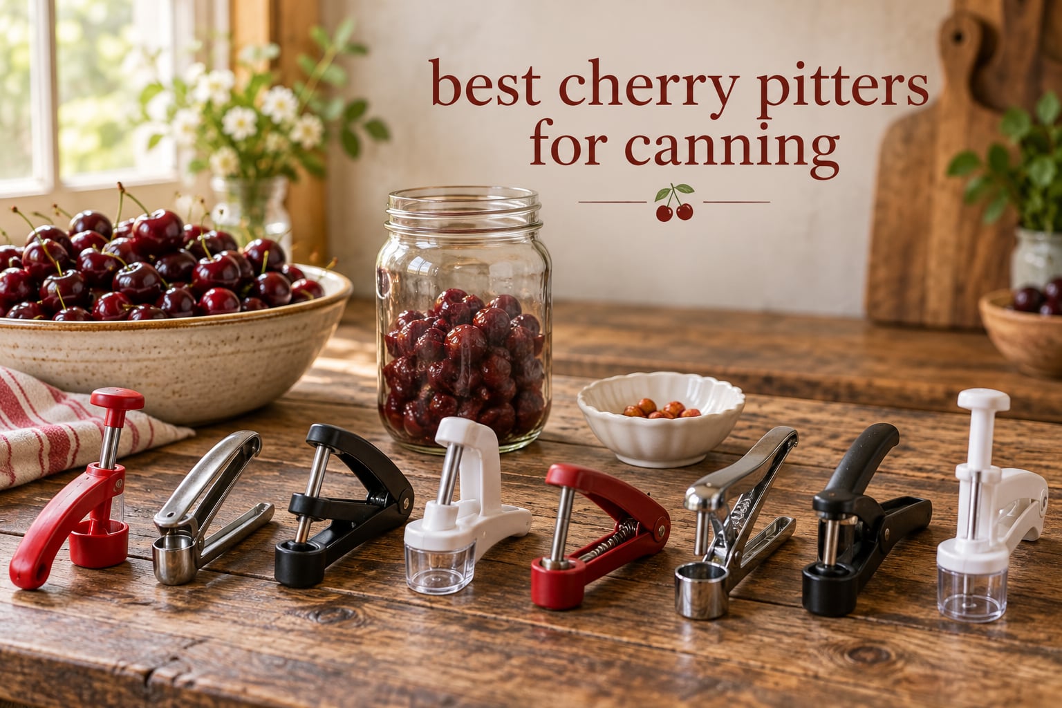 best cherry pitters for canning