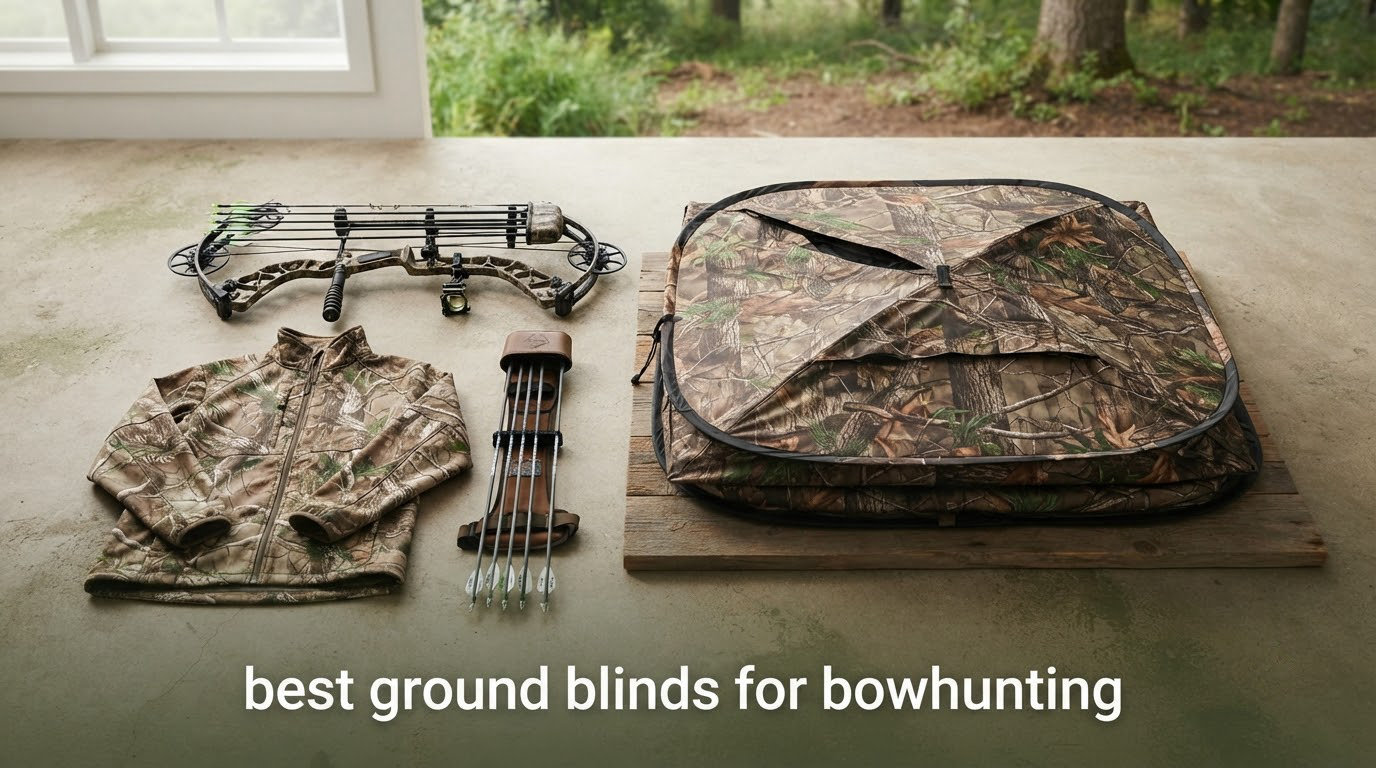 best ground blinds for bowhunting