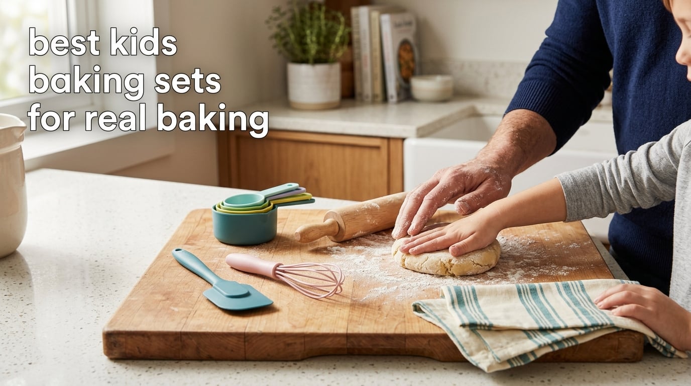 best kids baking sets for real baking
