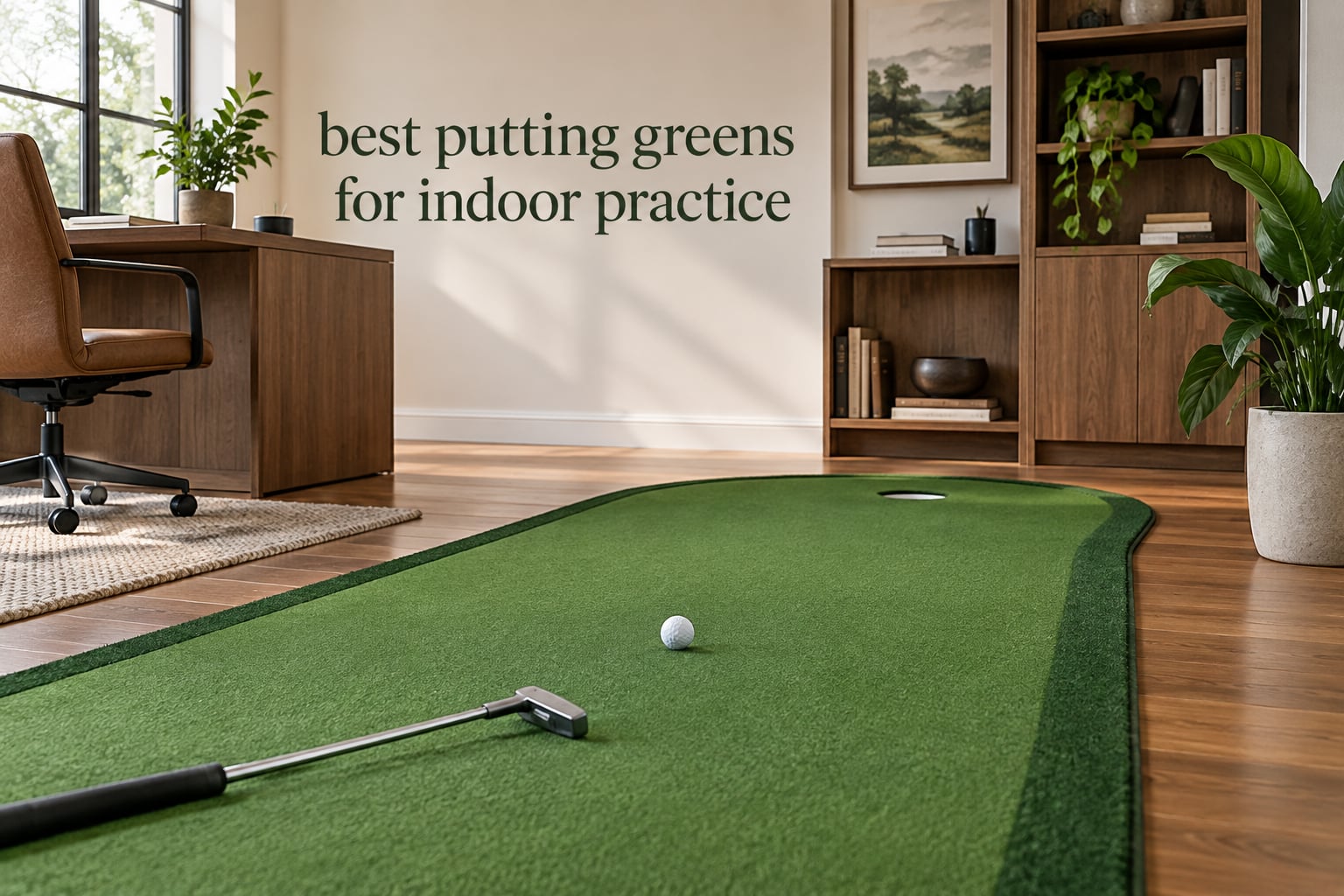 best putting greens for indoor practice
