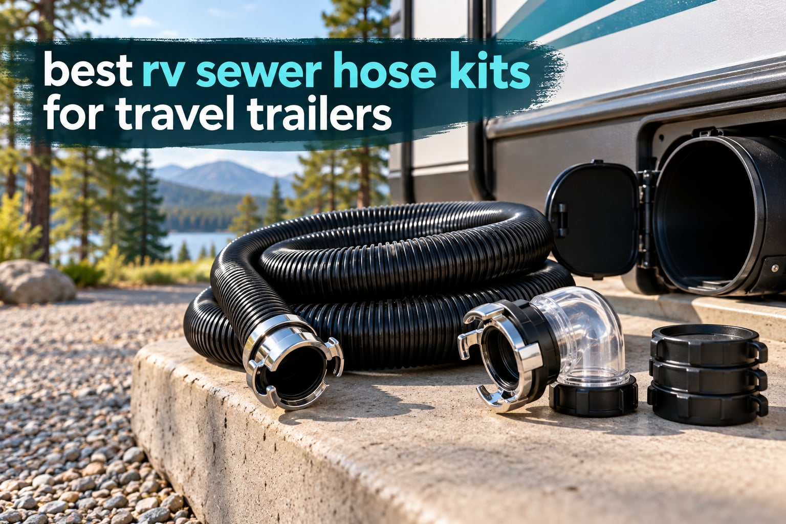best rv sewer hose kits for travel trailers