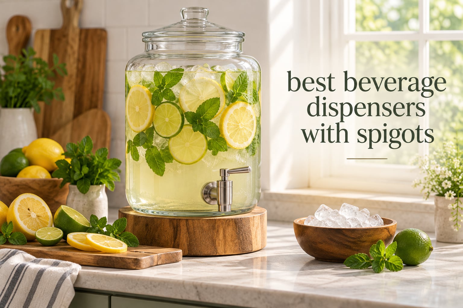 best beverage dispensers with spigots