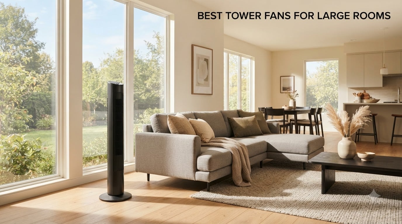 best tower fans for large rooms