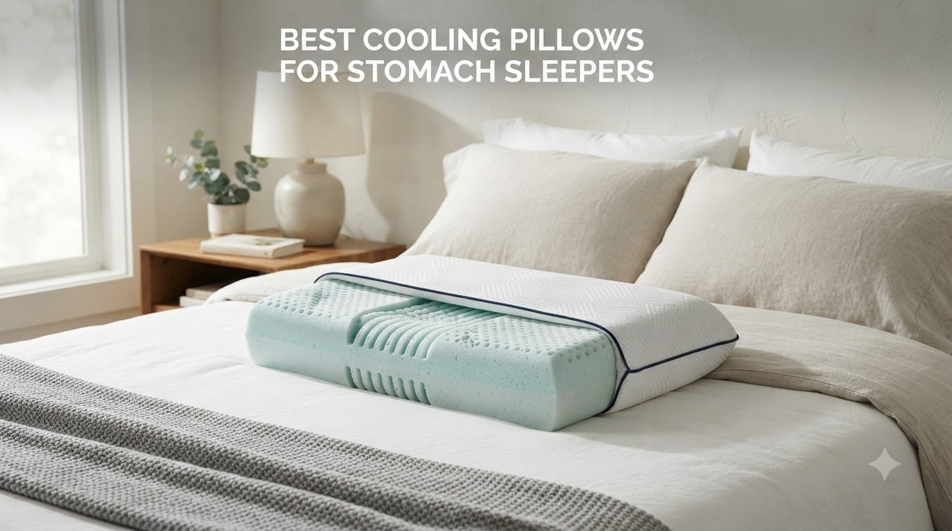 best cooling pillows for stomach sleepers