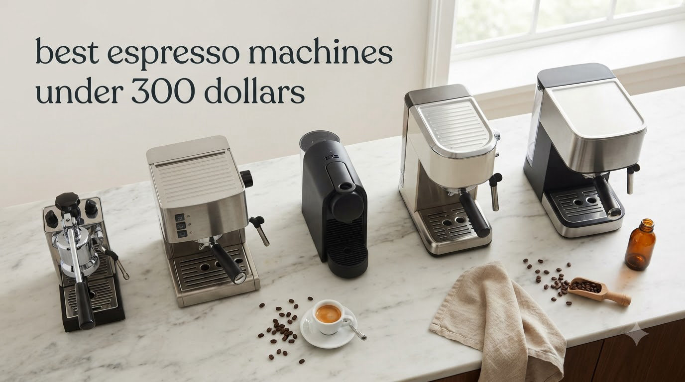 best espresso machines under 300 dollars