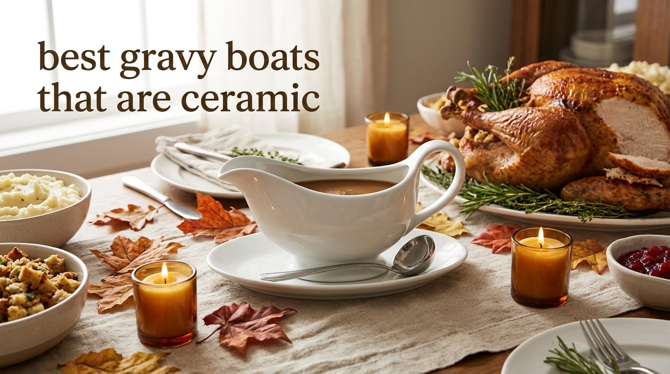 best gravy boats that are ceramic