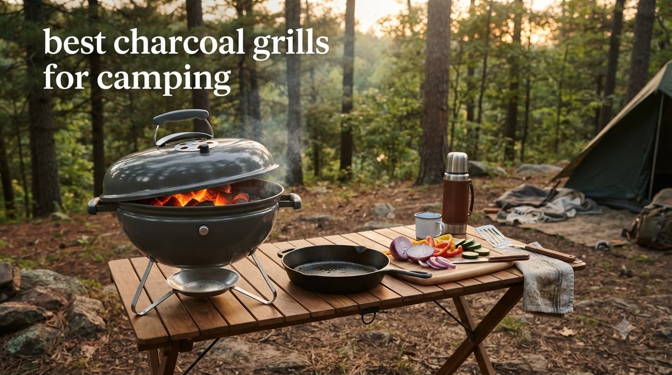 best charcoal grills for camping
