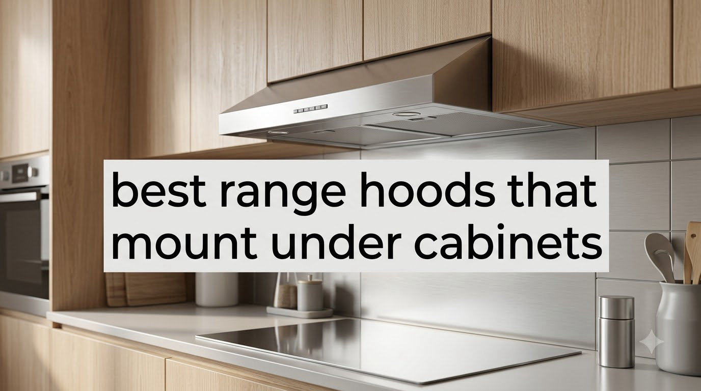 best range hoods that mount under cabinets