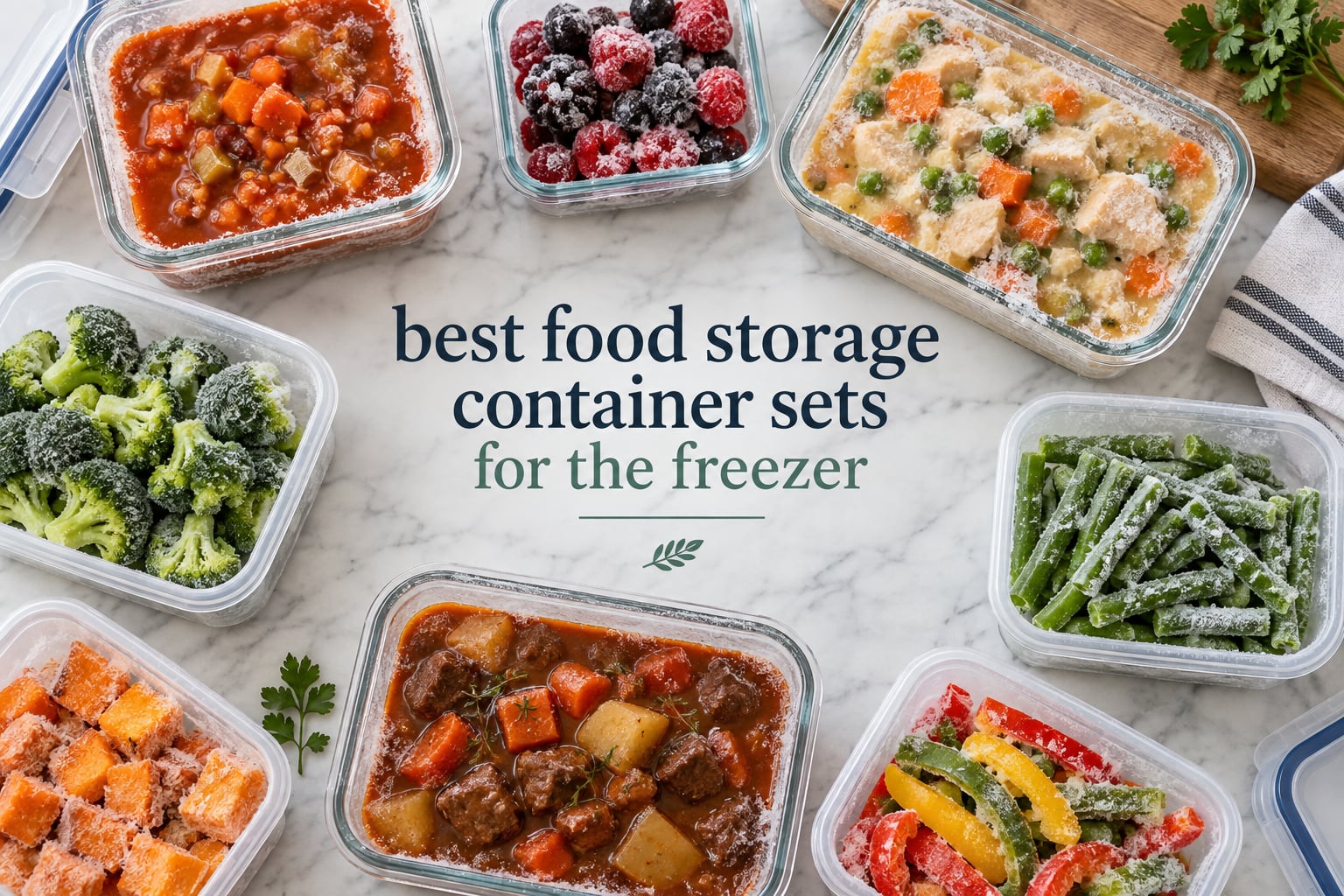 best food storage container sets for the freezer