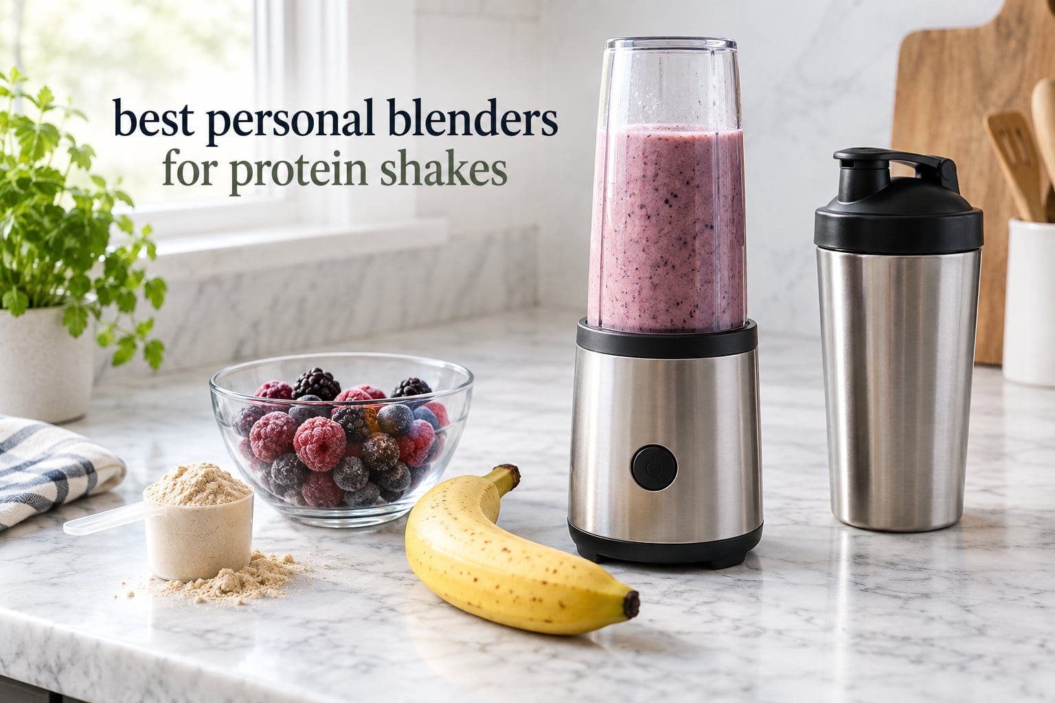 best personal blenders for protein shakes