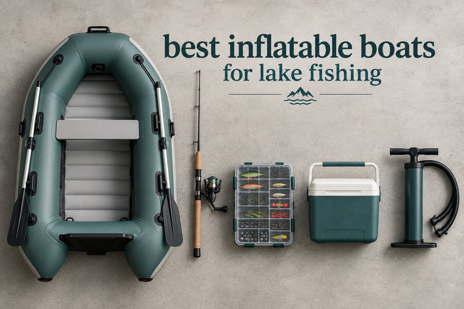 best inflatable boats for lake fishing