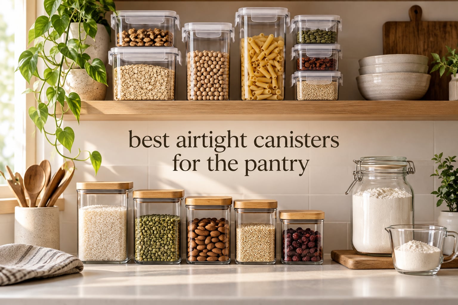 best airtight canisters for the pantry