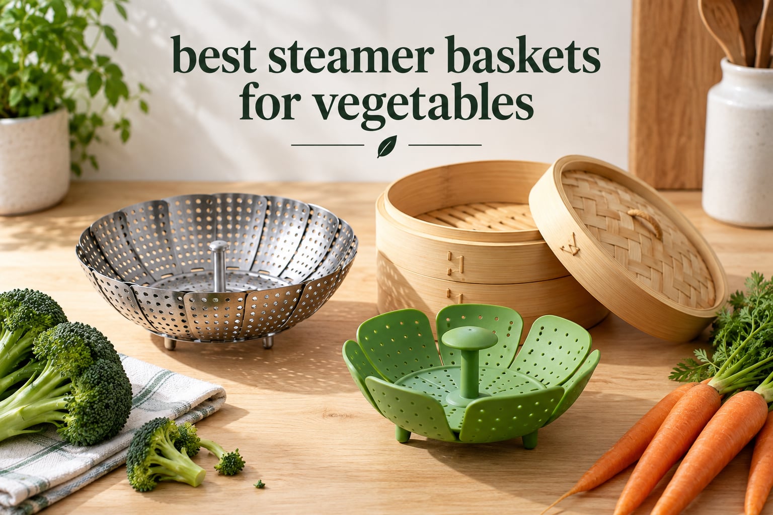 best steamer baskets for vegetables