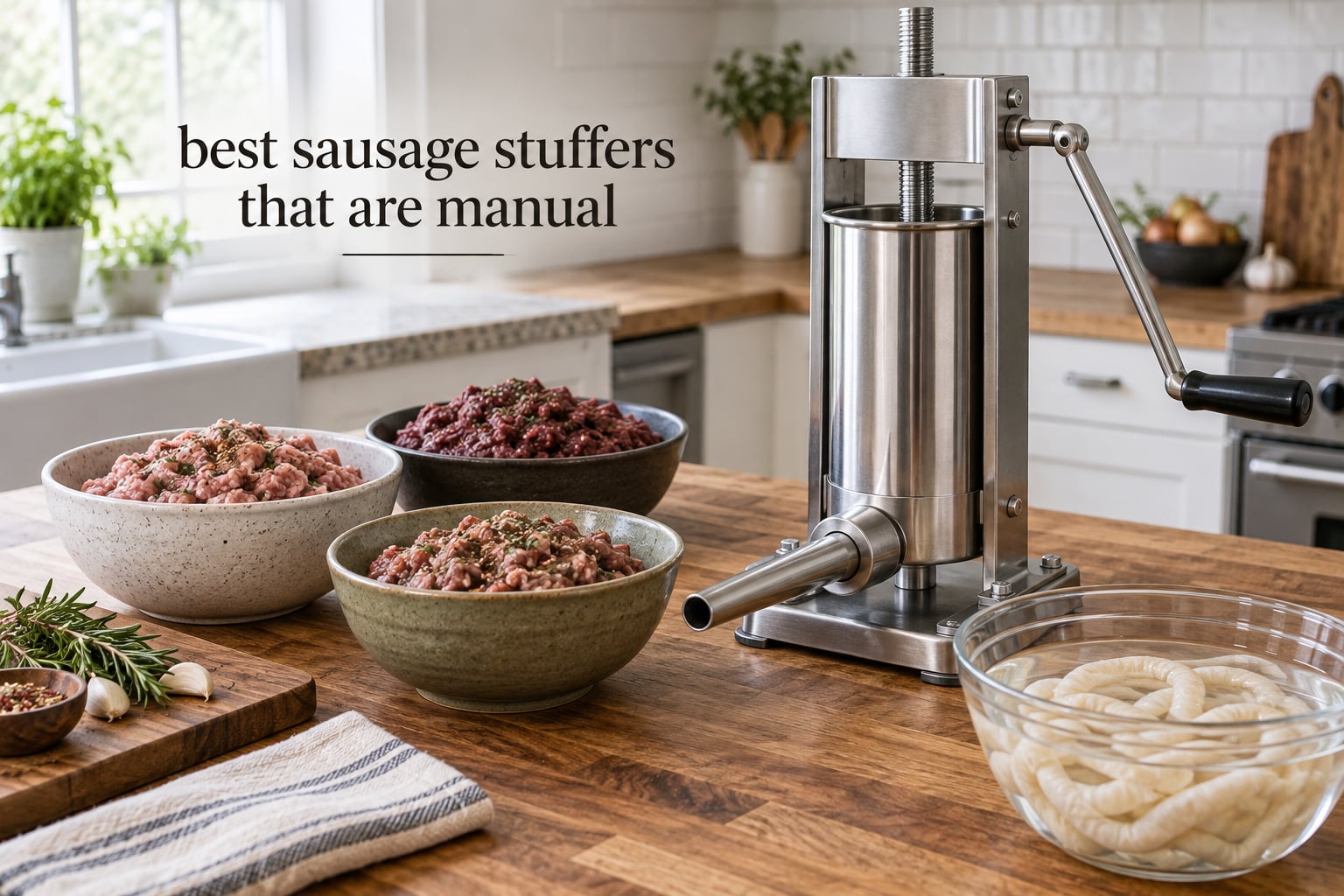 best sausage stuffers that are manual