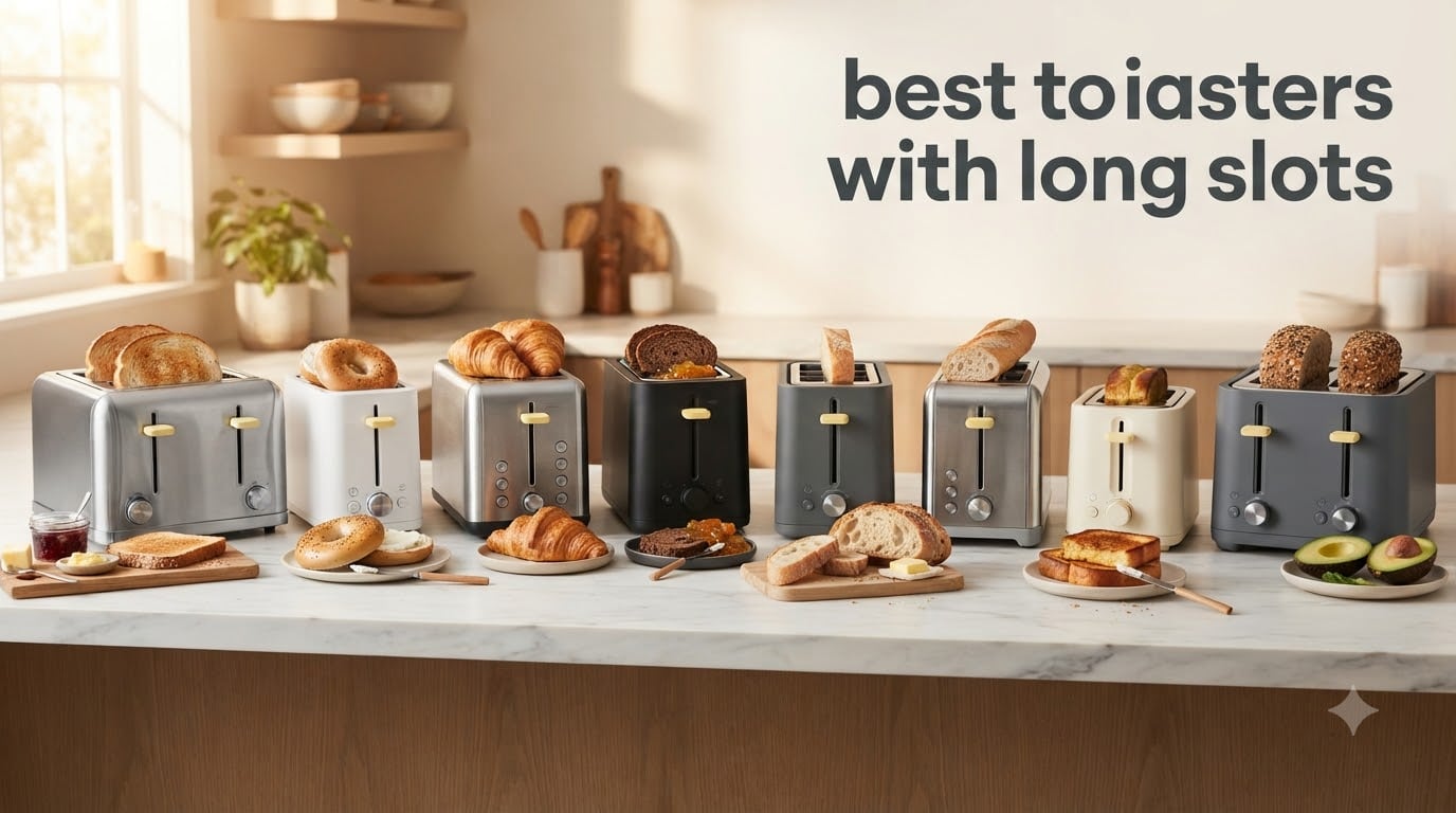best toasters with long slots