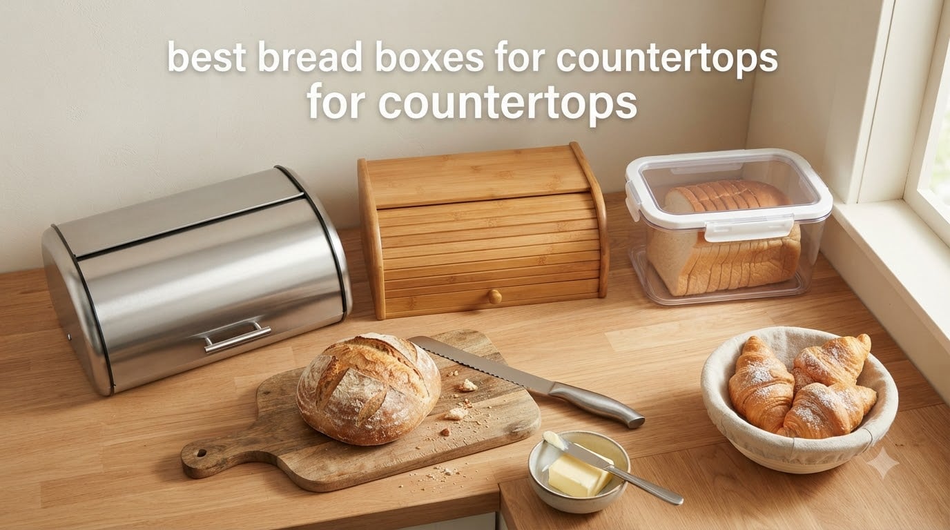 best bread boxes for countertops