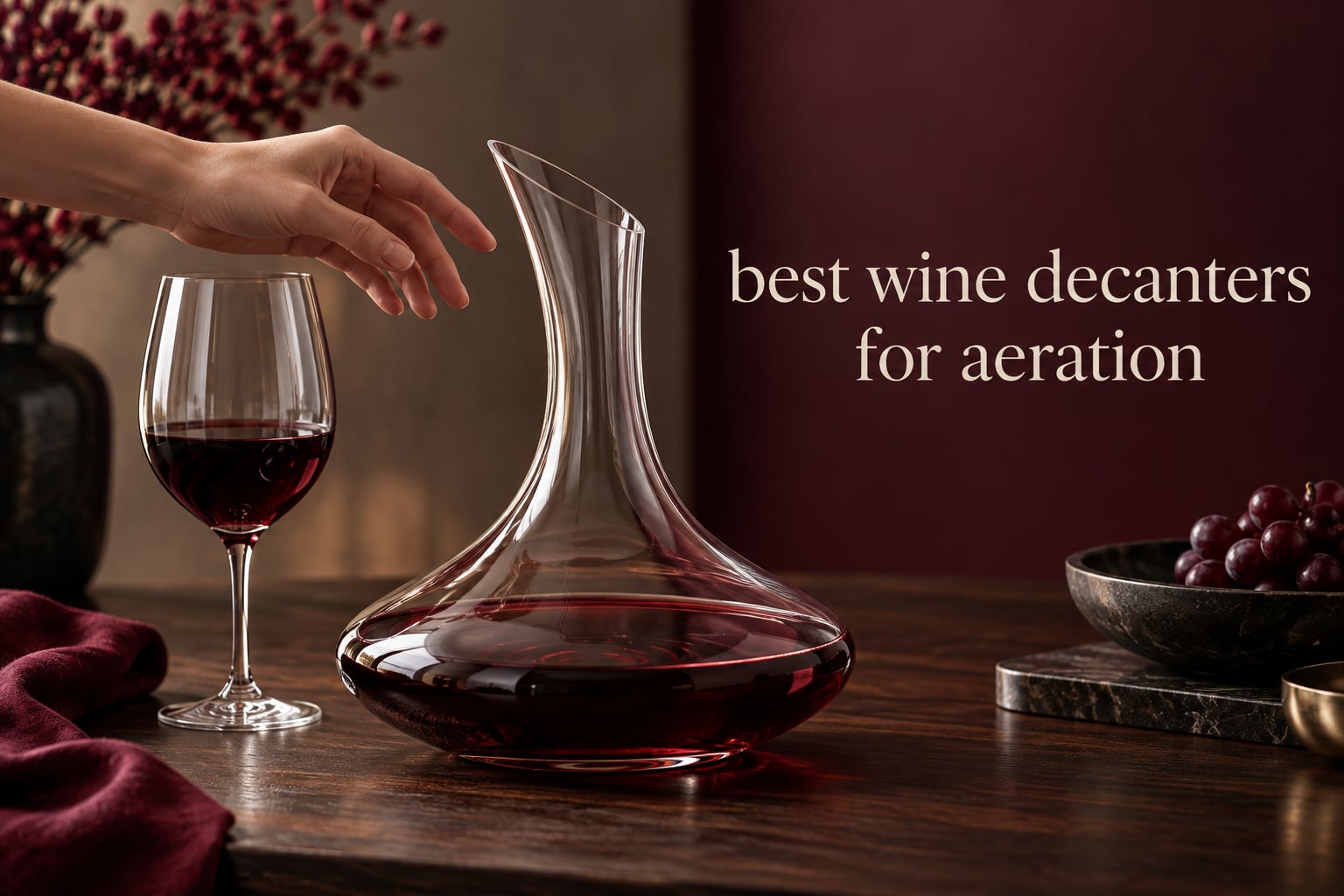 best wine decanters for aeration