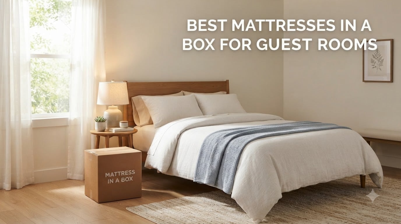 best mattresses in a box for guest rooms