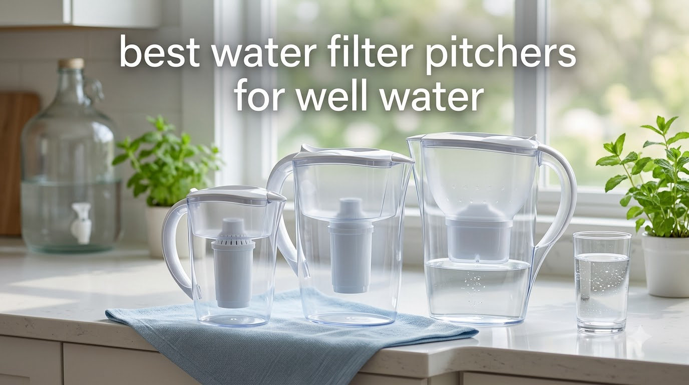 best water filter pitchers for well water