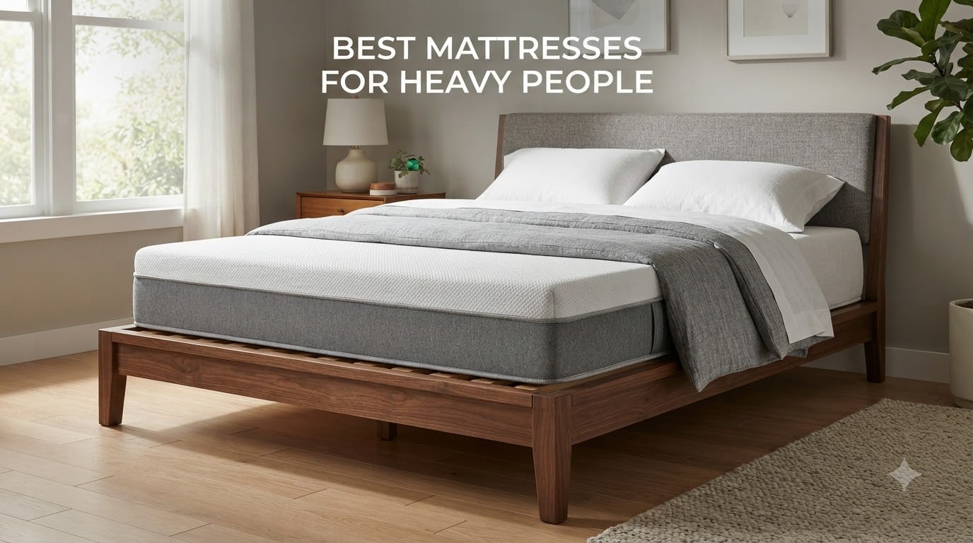 best mattresses for heavy people