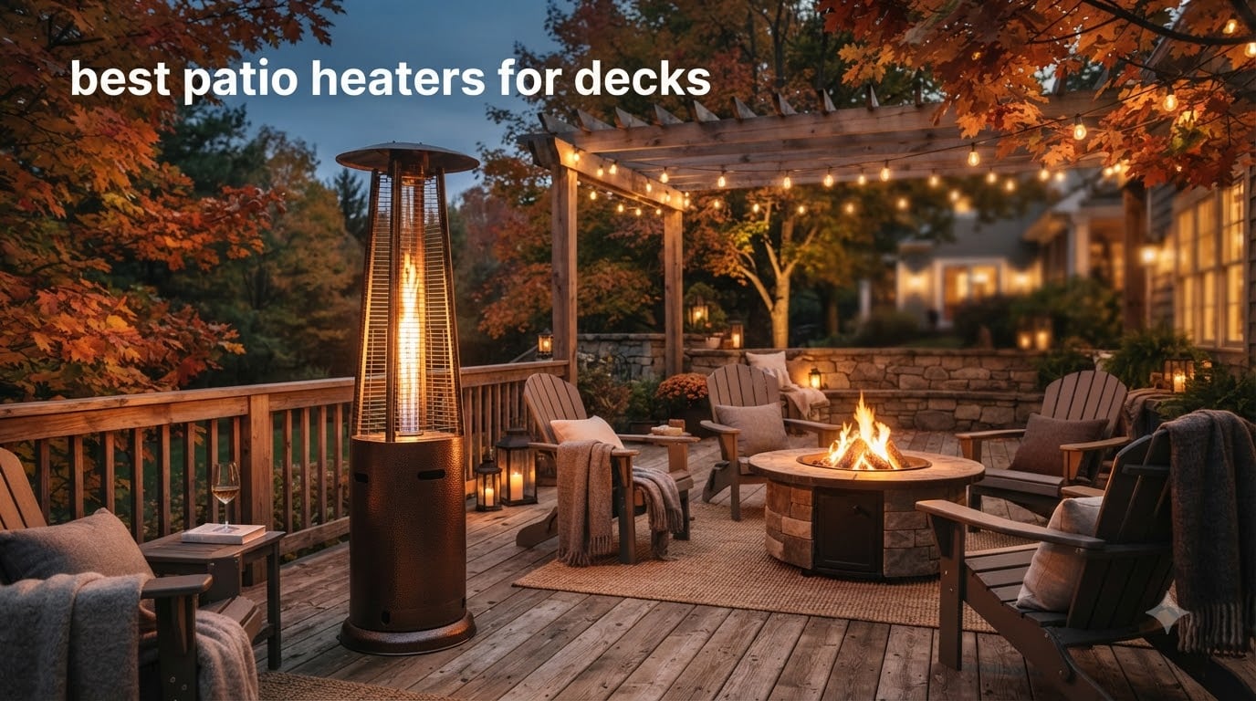 best patio heaters for decks