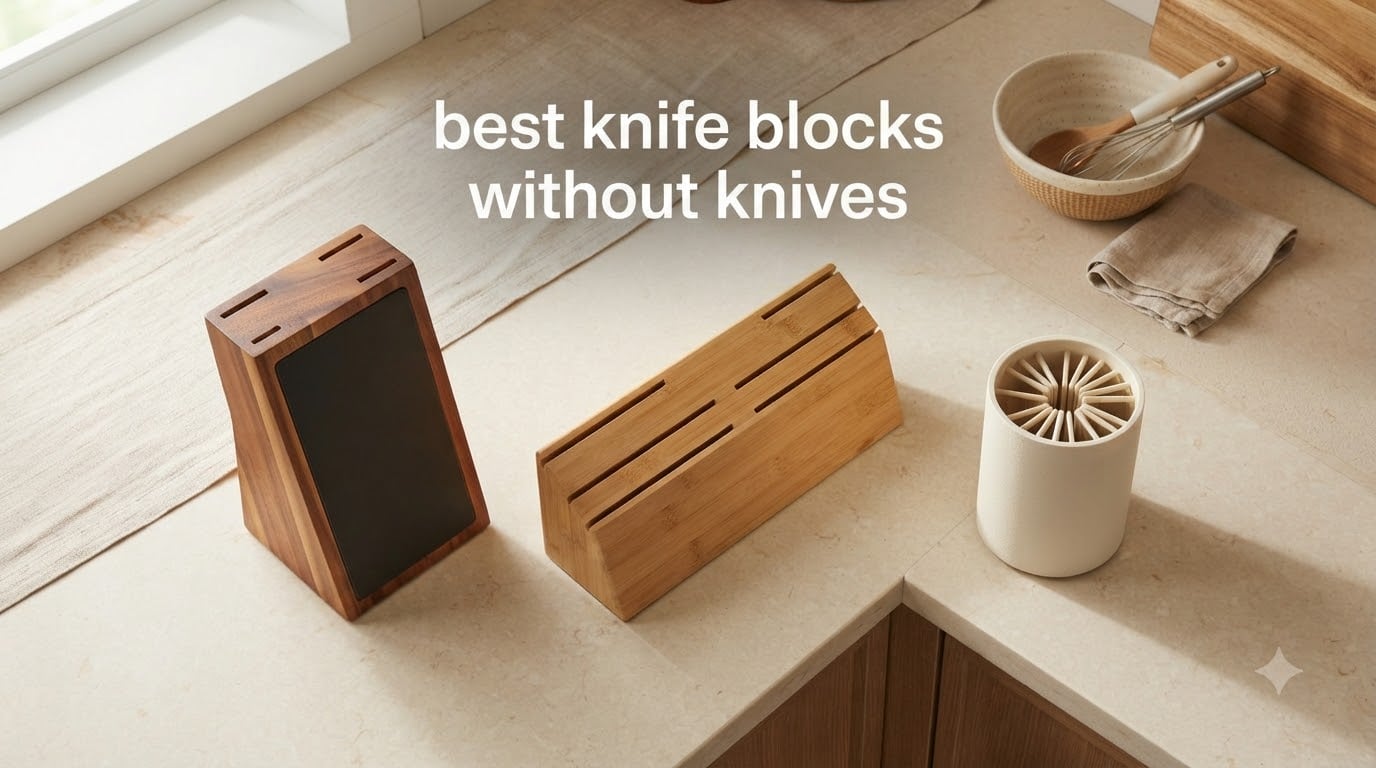 best knife blocks without knives