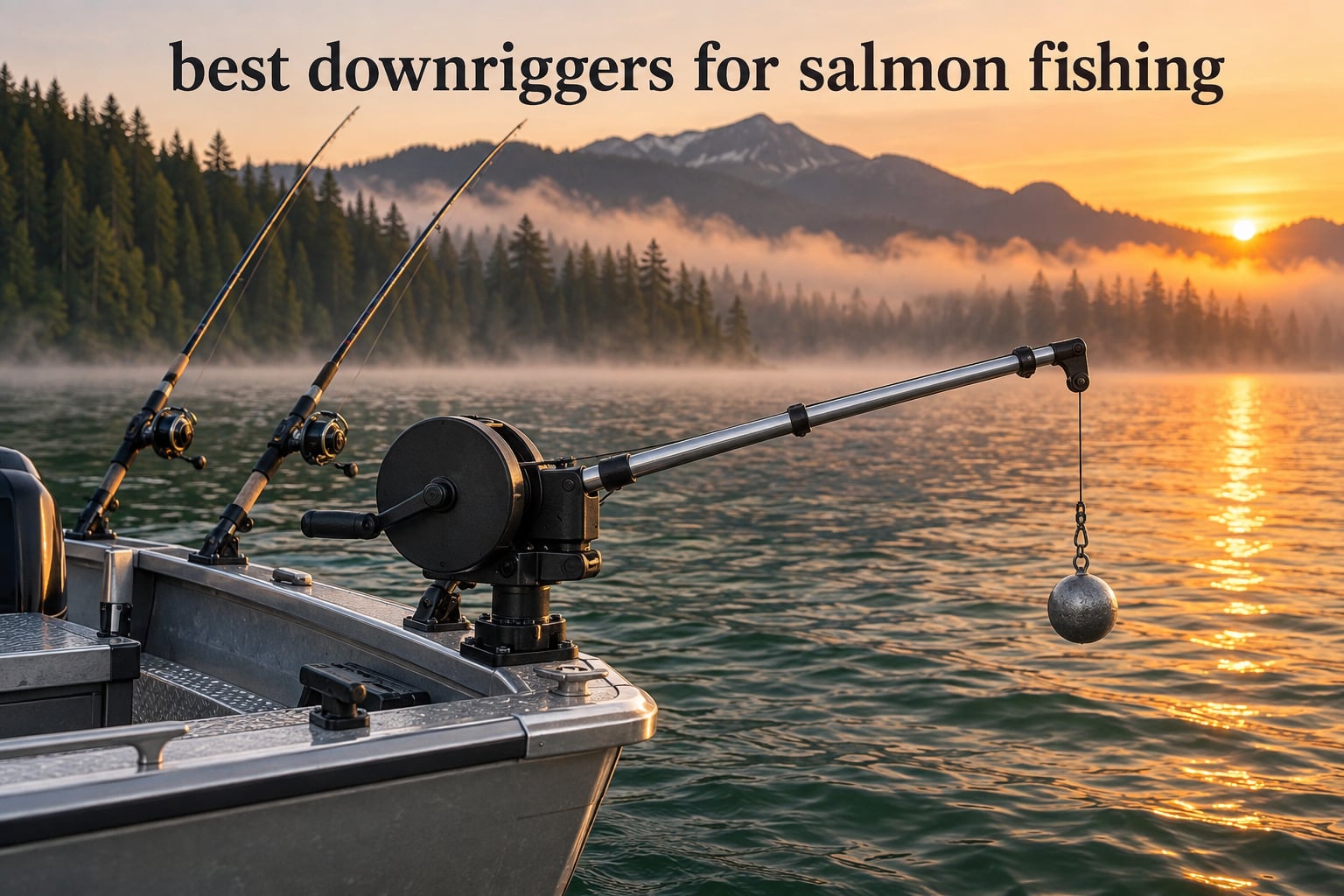 best downriggers for salmon fishing