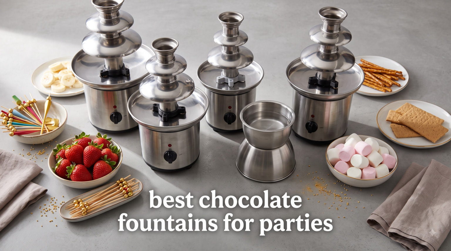 best chocolate fountains for parties
