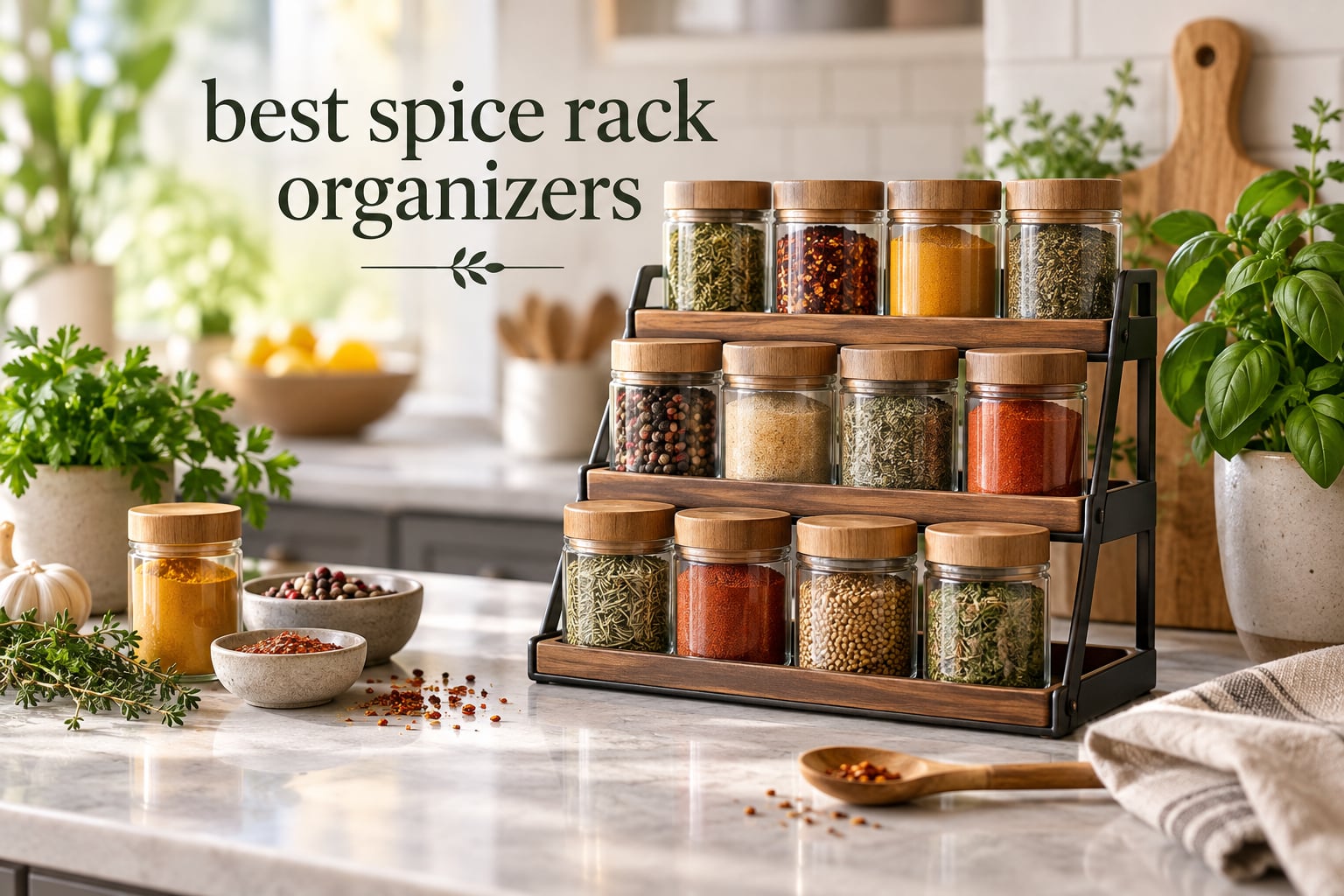 best spice rack organizers