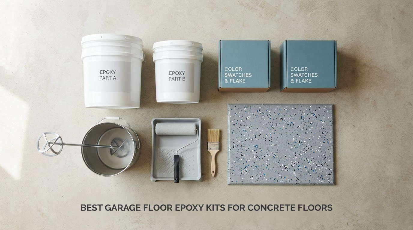 best garage floor epoxy kits for concrete floors