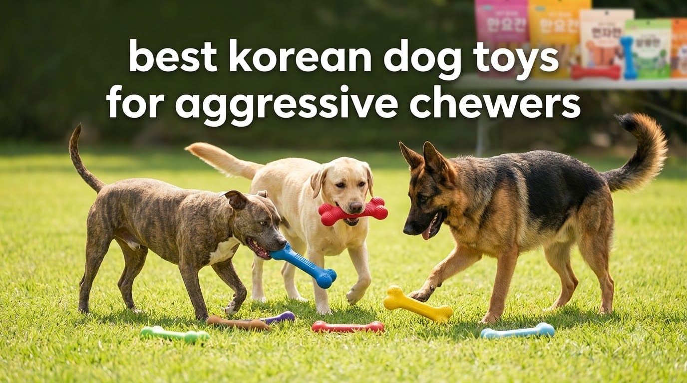 best korean dog toys for aggressive chewers