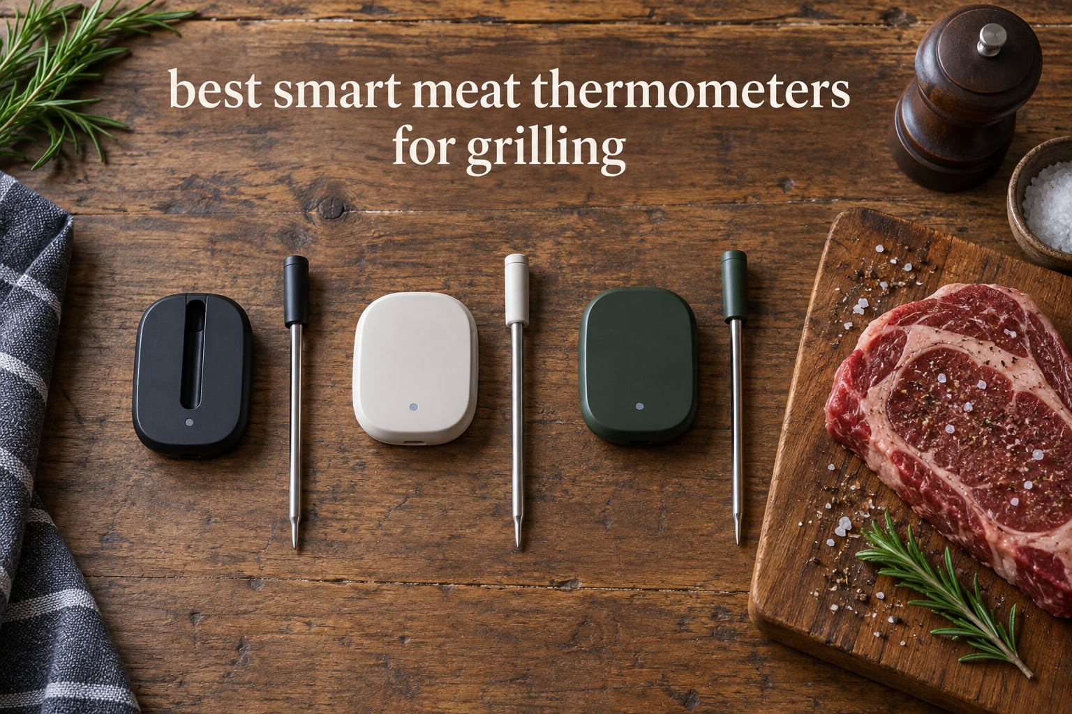 best smart meat thermometers for grilling