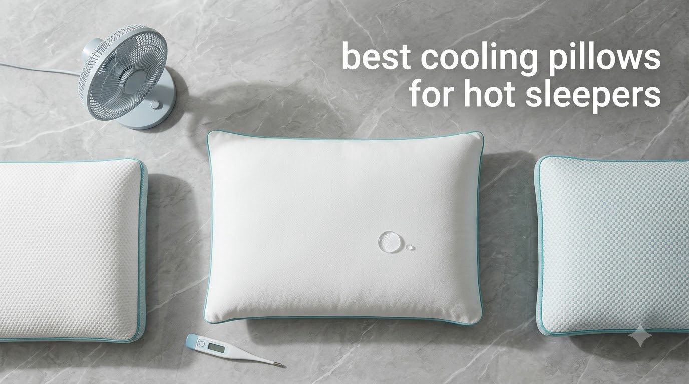 best cooling pillows for hot sleepers