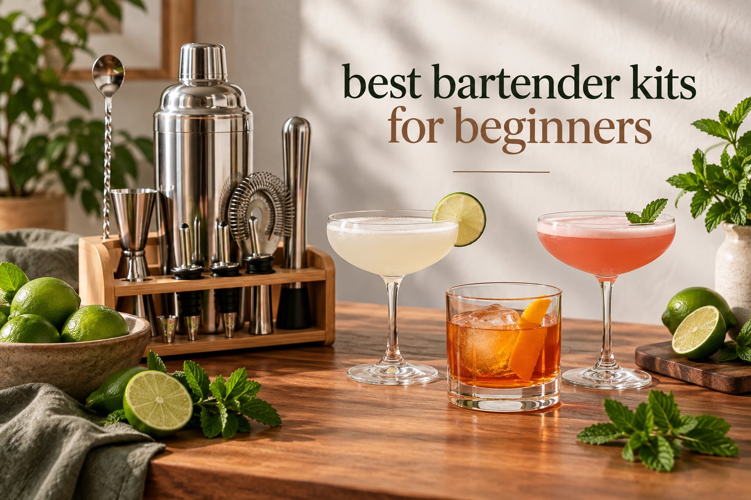 best bartender kits for beginners