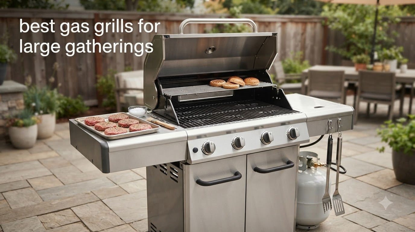 best gas grills for large gatherings