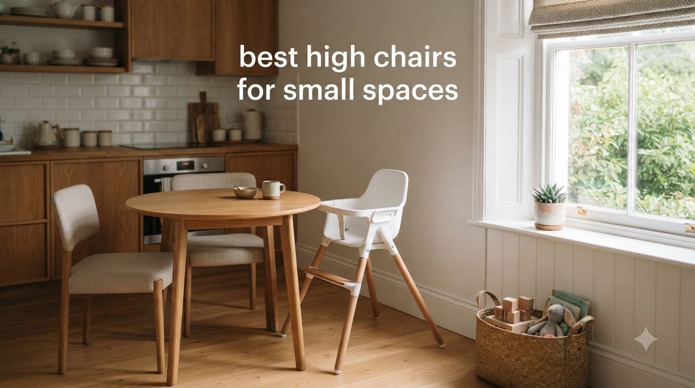 best high chairs for small spaces