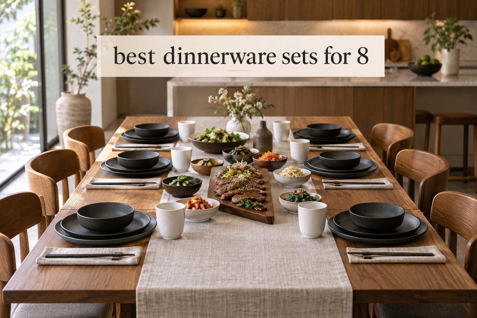 best dinnerware sets for 8