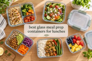 best glass meal prep containers for lunches