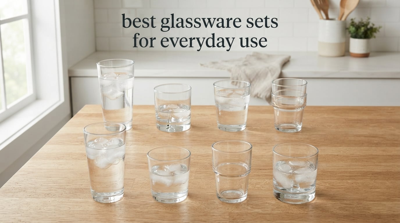 best glassware sets for everyday use
