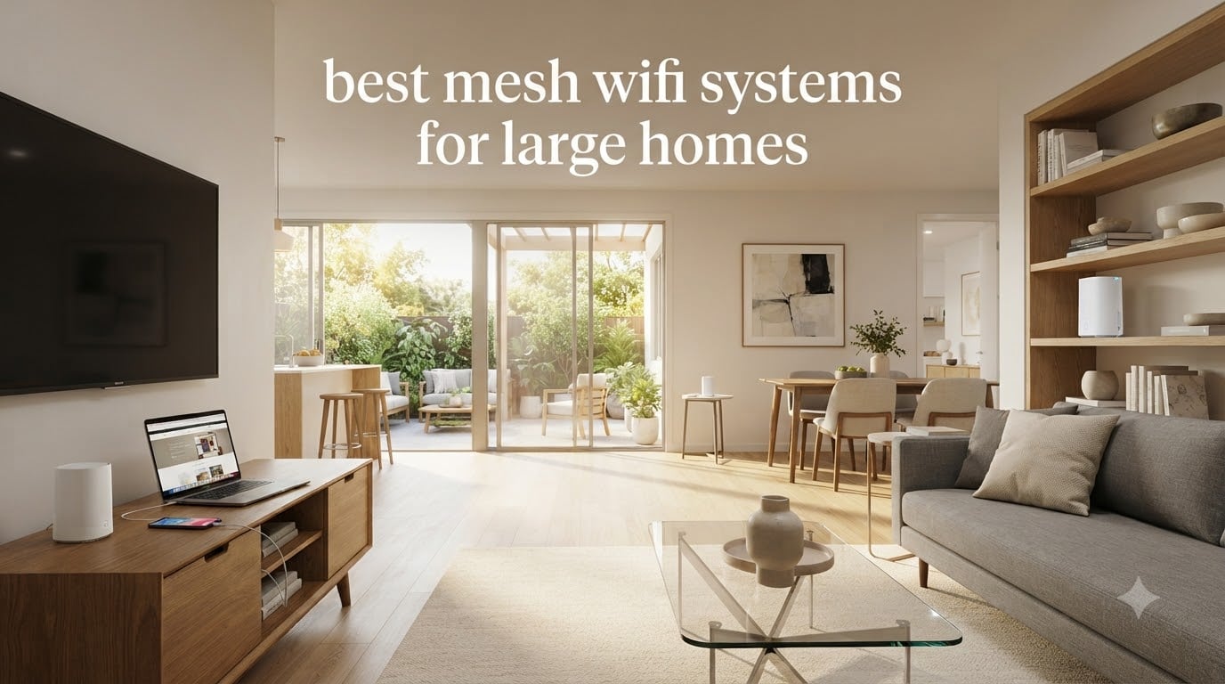 best mesh wifi systems for large homes
