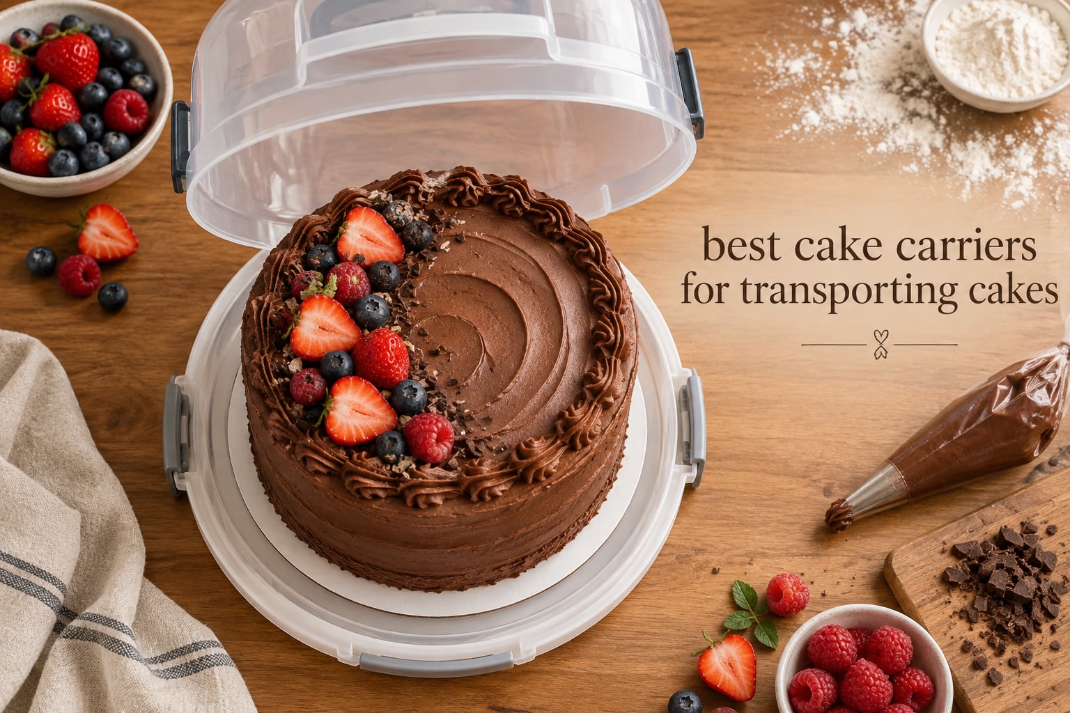 best cake carriers for transporting cakes