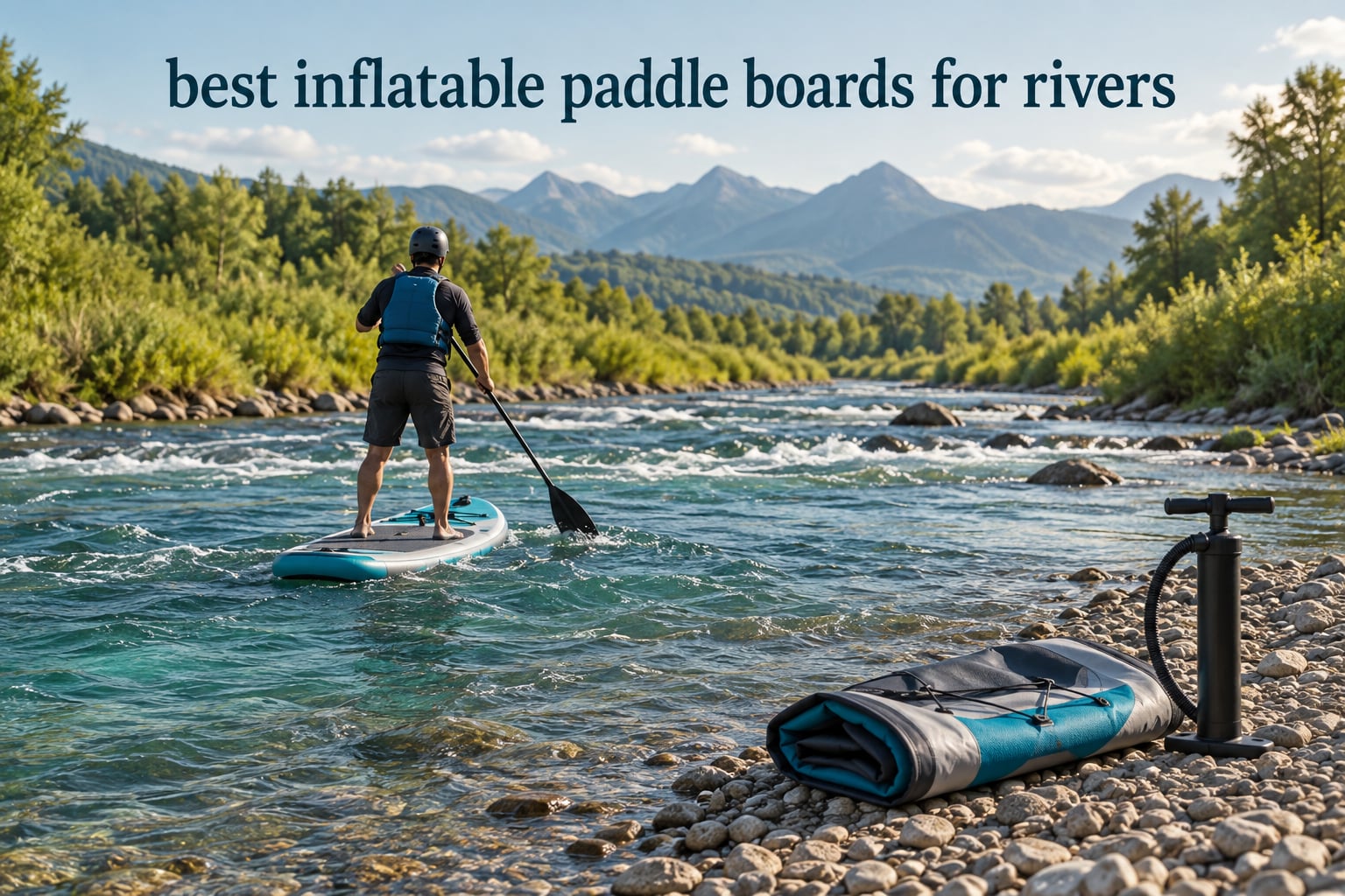 best inflatable paddle boards for rivers