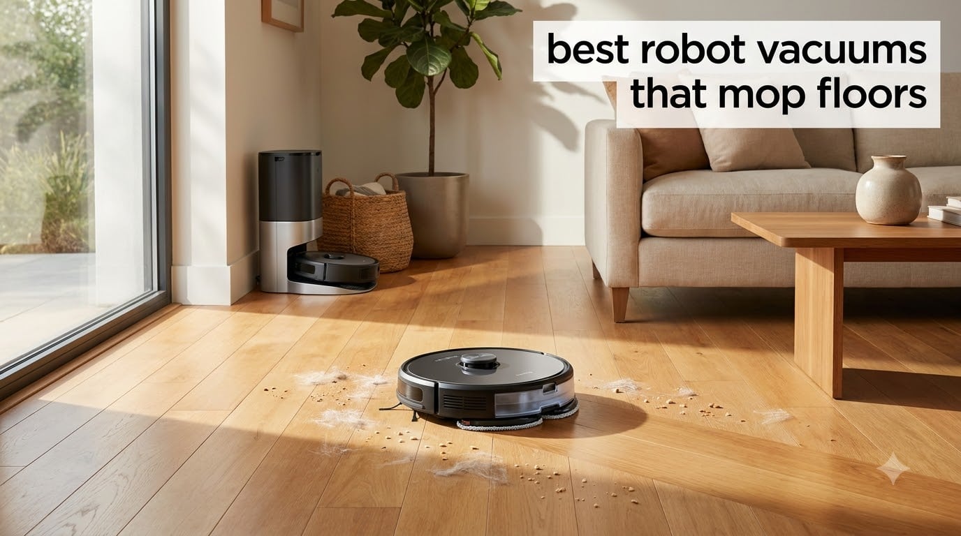 best robot vacuums that mop floors