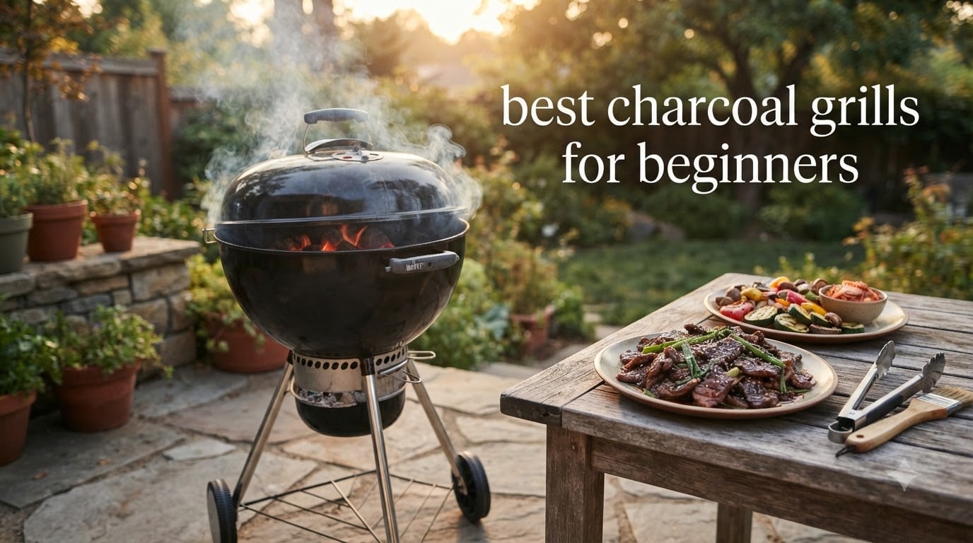 best charcoal grills for beginners