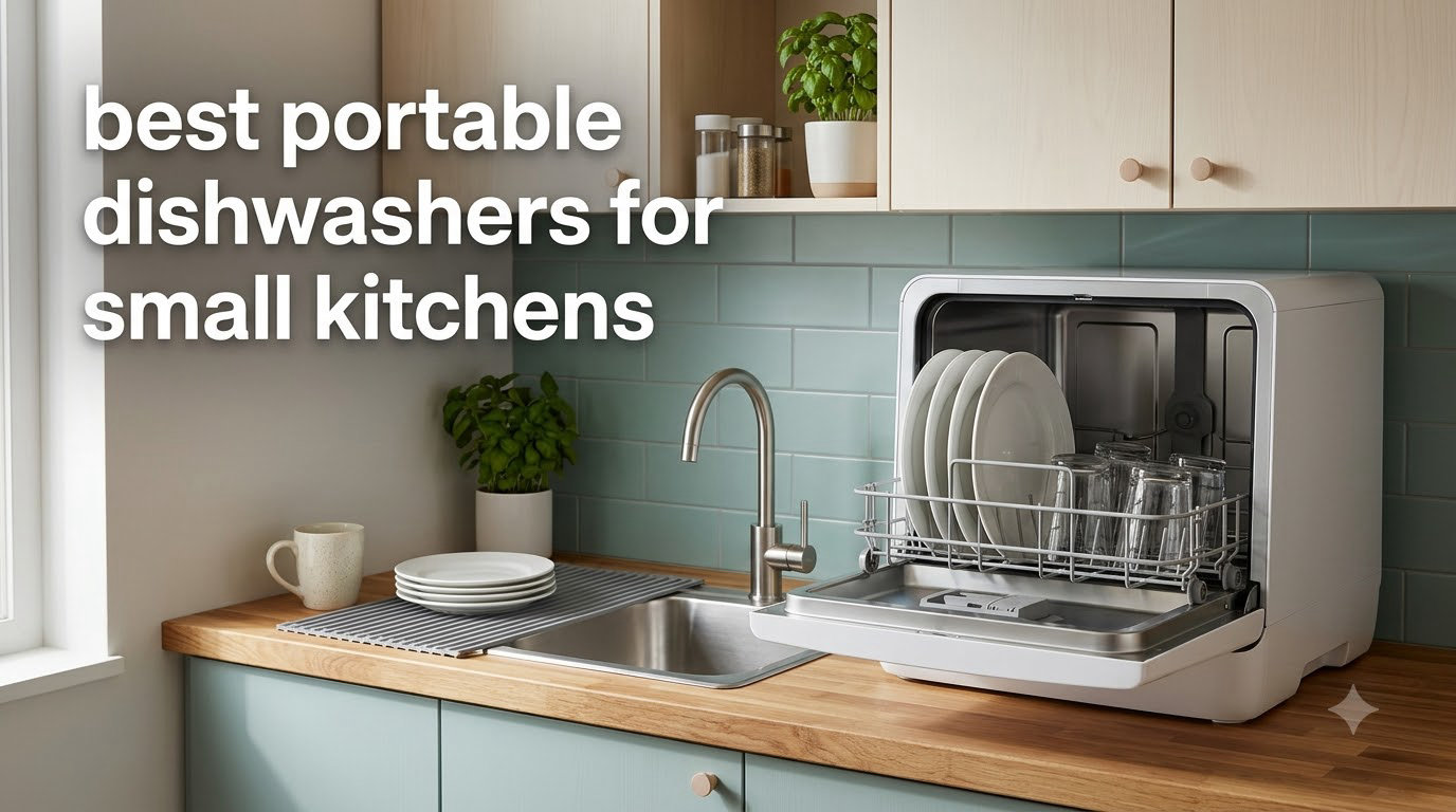 best portable dishwashers for small kitchens