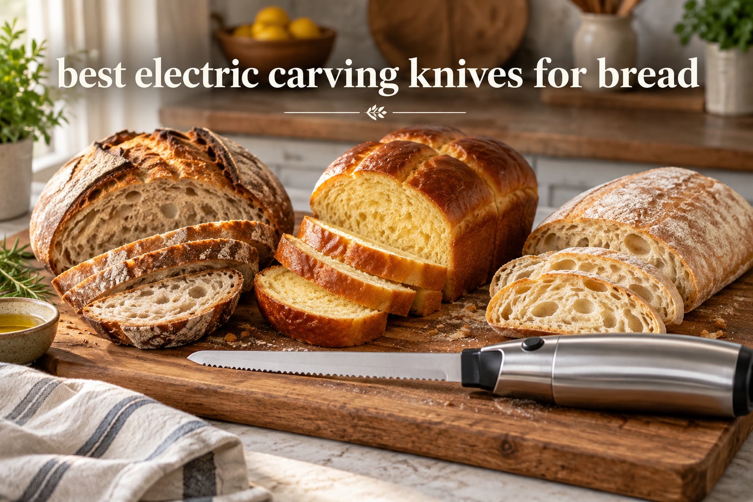 best electric carving knives for bread