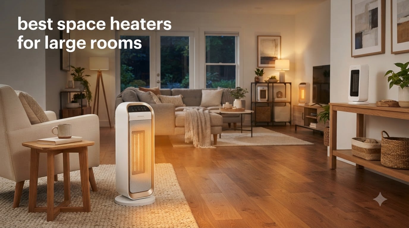 best space heaters for large rooms