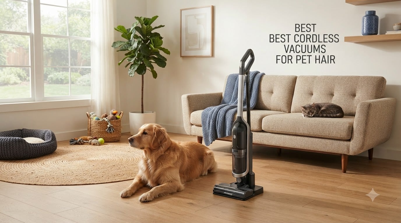 best cordless vacuums for pet hair