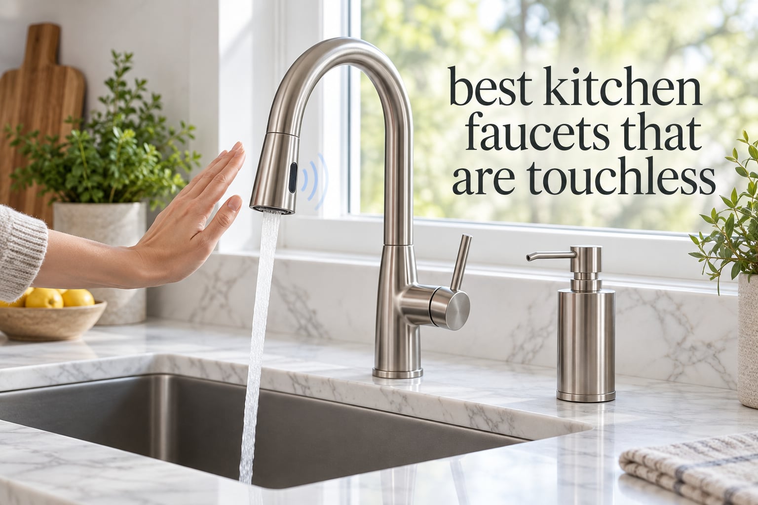 best kitchen faucets that are touchless